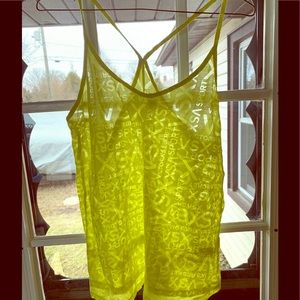 VSX bright yellow tank